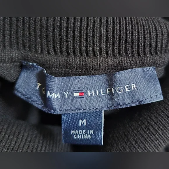 Tommy Hilfiger Black Turtleneck Sweater - Picture 5 of 5